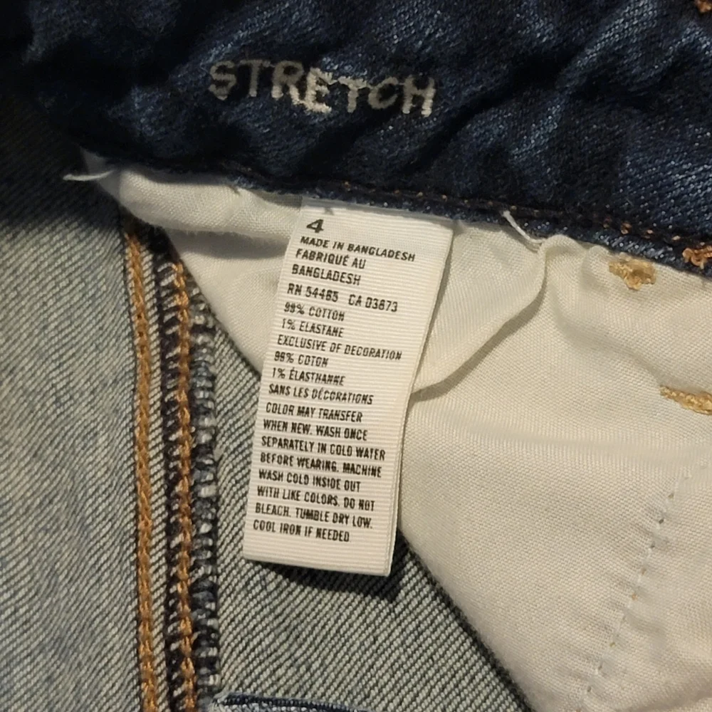 American Eagle Cut Off Jean shorts stretch 4
